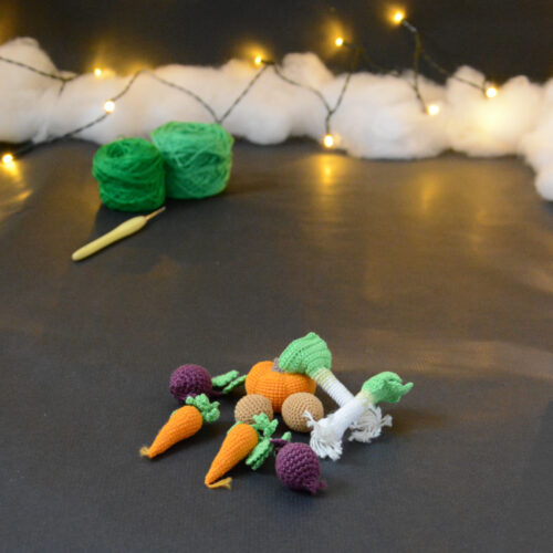 Panier de légumes d'hiver