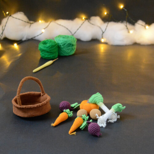 Panier de légumes d'hiver